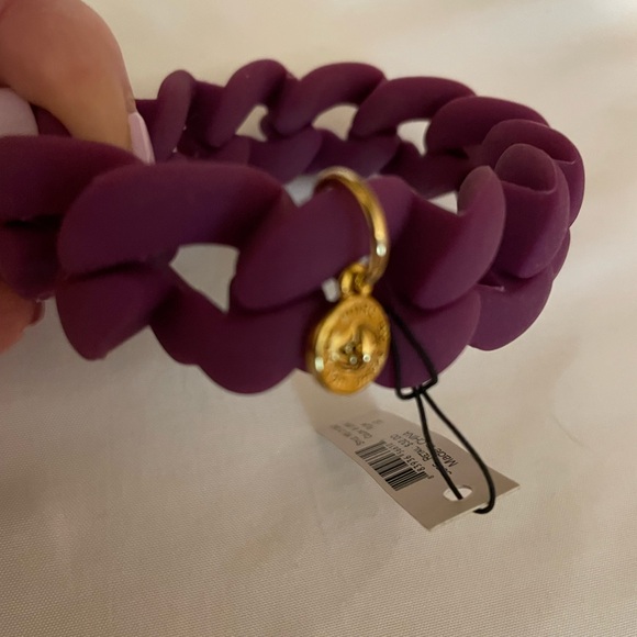 Marc By Marc Jacobs Jewelry - Marc By Marc Jacobs Purple and Gold Twisted Bracelet